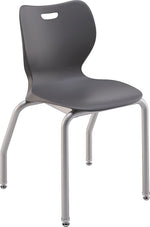 HON SmartLink 18" Polymer Student Stacking Chair, Gray (HSL4L18ELAP)