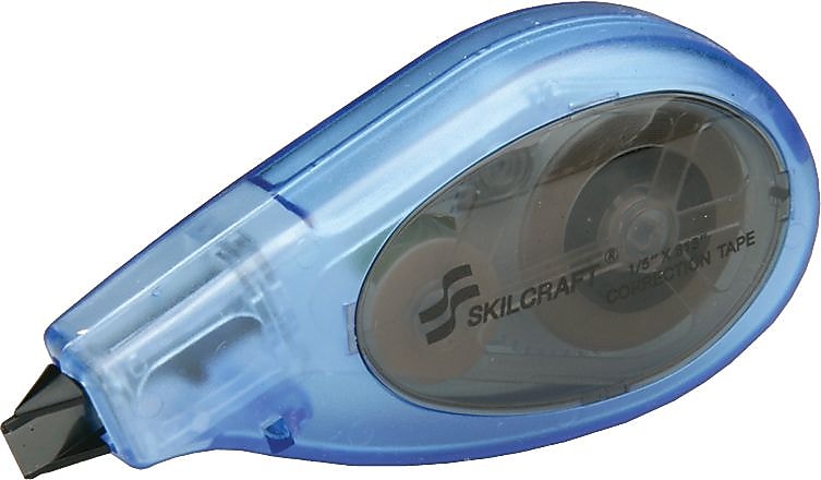 AbilityOne Correct-It Correction Tape, White (NSN3383317)