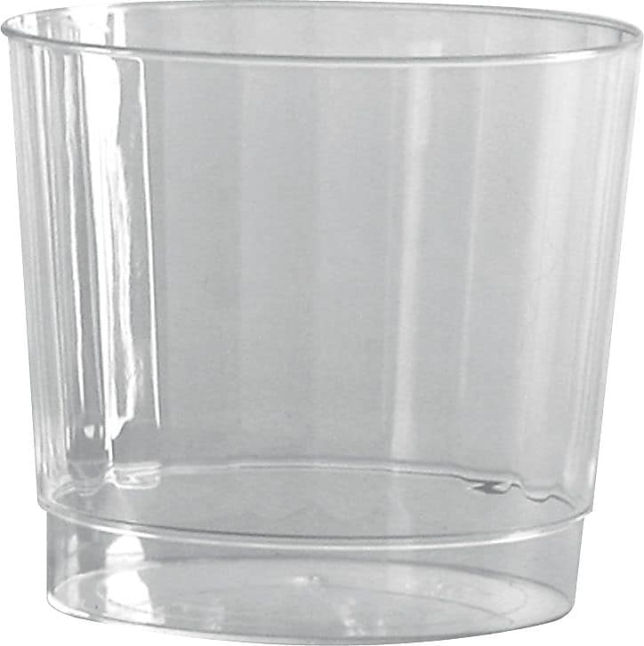 WNA Classic Crystal™ Plastic Cold Fluted Tumbler, 9 Oz., Clear, 240/Ct