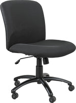 Safco Uber Fabric Computer and Desk Chair, Black (3491BL)