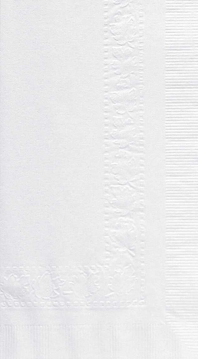 Hoffmaster Napkin, 2-ply, White, 1000 Napkins/Pack (HFM180500)