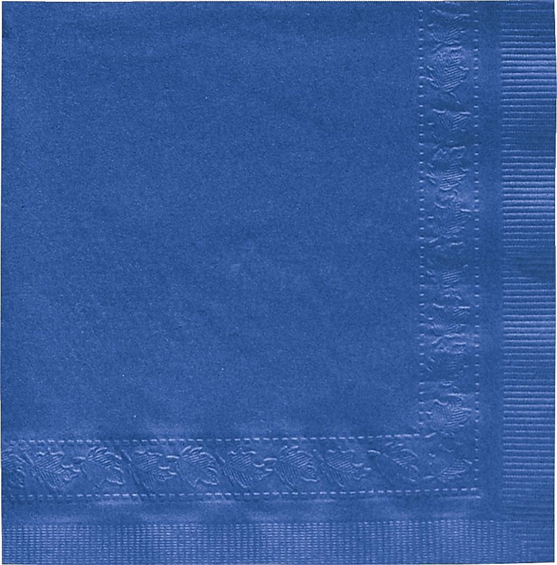 Hoffmaster Beverage Napkin, 2-ply, Navy Blue, 250 Napkins/Pack, 4/Carton (180322)