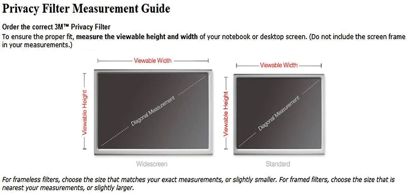 3M™ Gold Privacy Filter for 19.01" Widescreen Monitor (5:4)