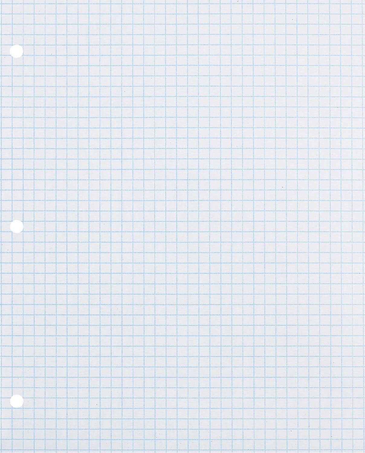Pacon Quad, 8.5" x 11", 3-Hole Punched, 500 Sheets/Pack (P2414)