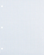 Pacon Quad, 8.5" x 11", 3-Hole Punched, 500 Sheets/Pack (P2414)