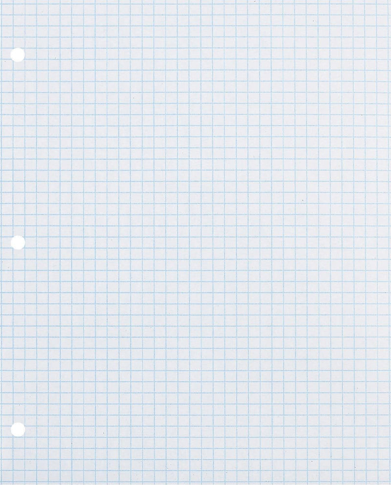 Pacon Quad, 8.5" x 11", 3-Hole Punched, 500 Sheets/Pack (P2414)