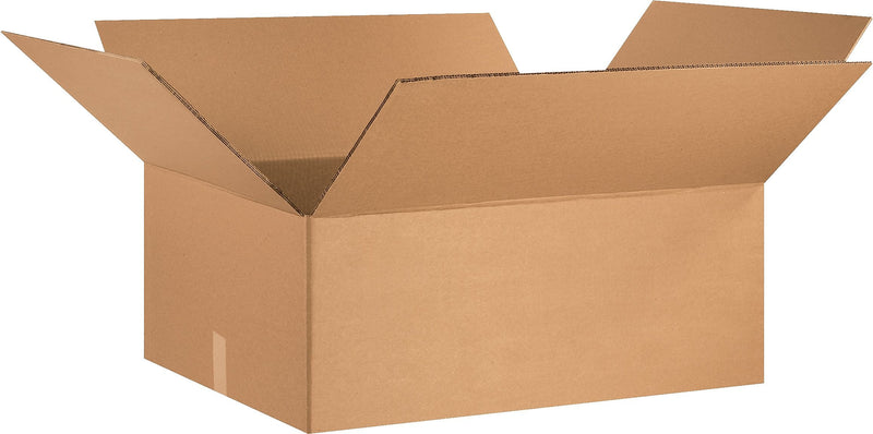 30" x 24" x 12" Heavy Duty Shipping Boxes, 10/Bundle (HD302412DW)
