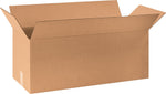 30" x 10" x 10" Shipping Boxes, 32 ECT, Brown, 20/Bundle (301010)