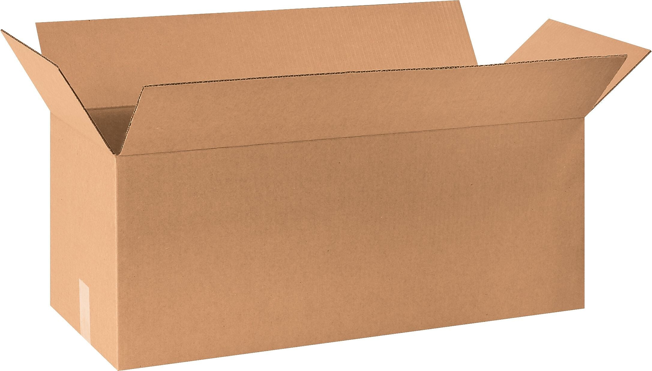 30" x 10" x 10" Shipping Boxes, 32 ECT, Brown, 20/Bundle (301010)