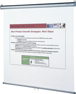 Quartet 136" Manual Tripod Projector Screen, White (696S)