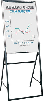 Quartet Futura Flip Chart Easel, 67", Black Metal (QT351900)