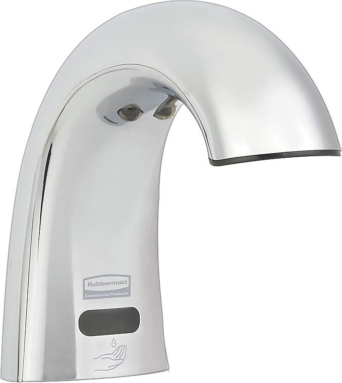 Rubbermaid OneShot Automatic Foaming Hand Soap Dispenser, Gray/Silver (1938171)