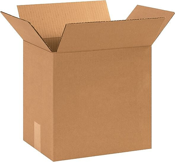 12.25" x 9.25" x 12" Shipping Boxes, 32 ECT, Brown, 25/Bundle (12912R)