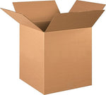16" x 16" x 18" Shipping Boxes, 32 ECT, Brown, 25/Bundle (161618)