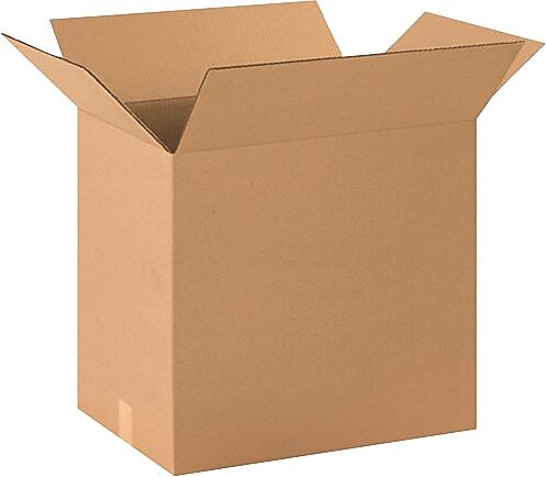 20" x 14" x 18" Shipping Boxes, 32 ECT, Brown, 20/Bundle (201418)