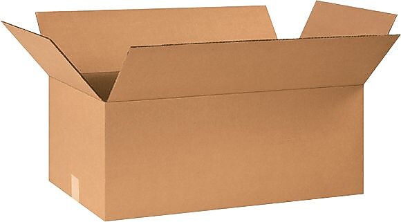 24" x 15" x 10" Shipping Boxes, 32 ECT, Brown, 20/Bundle (241510)