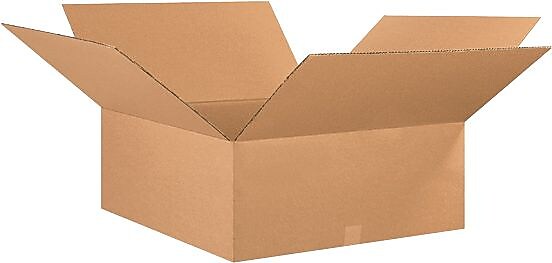 26" x 26" x 10" Shipping Boxes, 32 ECT, Brown, 20/Bundle (BS262610)