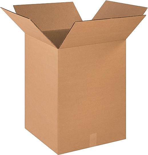 18" x 18" x 24" Shipping Boxes, 48 ECT Double Wall, Brown, 10/Bundle (HD181824DW)