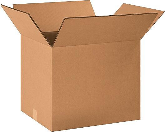20" x 16" x 16" Shipping Boxes, 48 ECT Double Wall, Brown, 10/Bundle (HD201616DW)
