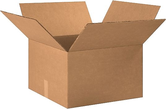 20" x 20" x 12" Shipping Boxes, 48 ECT Double Wall, Brown, 10/Bundle (HD202012DW)