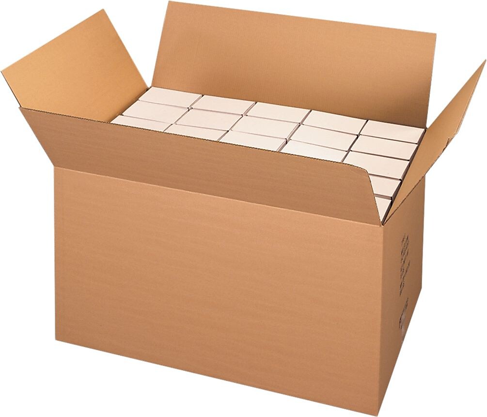 36" x 22" x 22" Shipping Boxes, 51 ECT, Brown, 5/Bundle (AF362222)