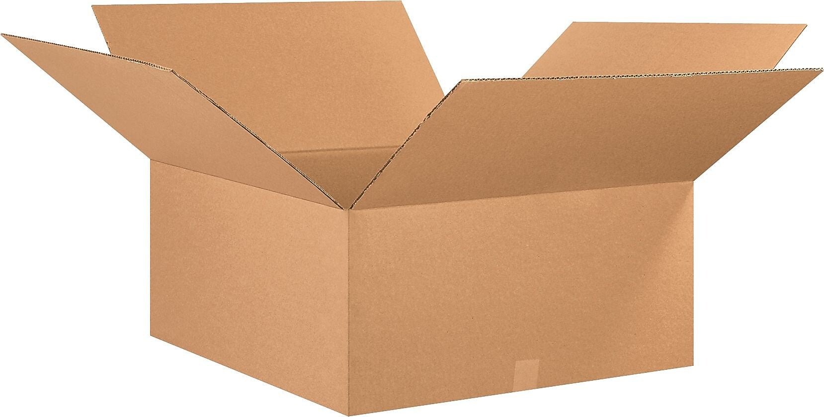 30" x 30" x 12" Shipping Boxes, 32 ECT, Brown, 10/Bundle (303012)