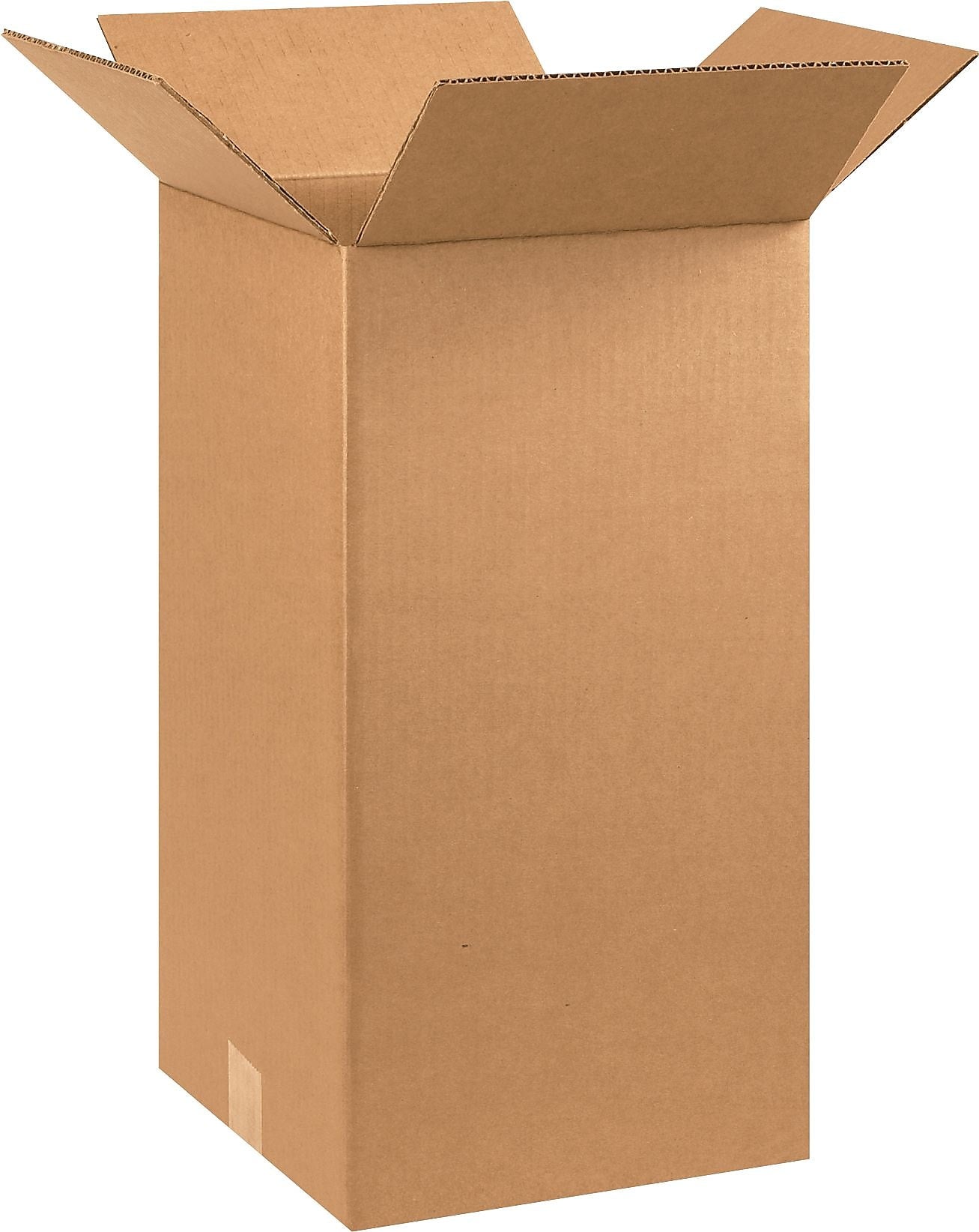 10" x 10" x 20" Shipping Boxes, 32 ECT, Brown, 25/Bundle (101020)
