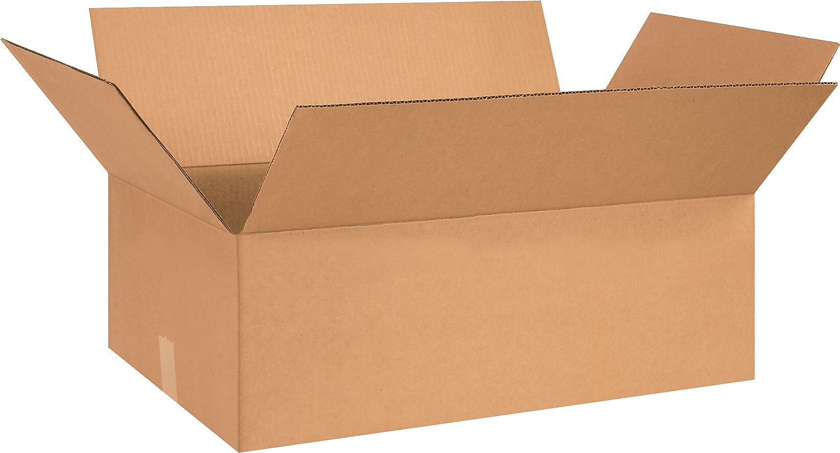 26" x 15" x 7" Shipping Boxes, 32 ECT, Brown, 20/Bundle (26157)