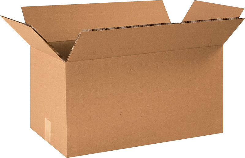 24" x 12" x 12" Shipping Box, 275#, Double Wall, Kraft, 15/Bundle (BS241212HDDW)