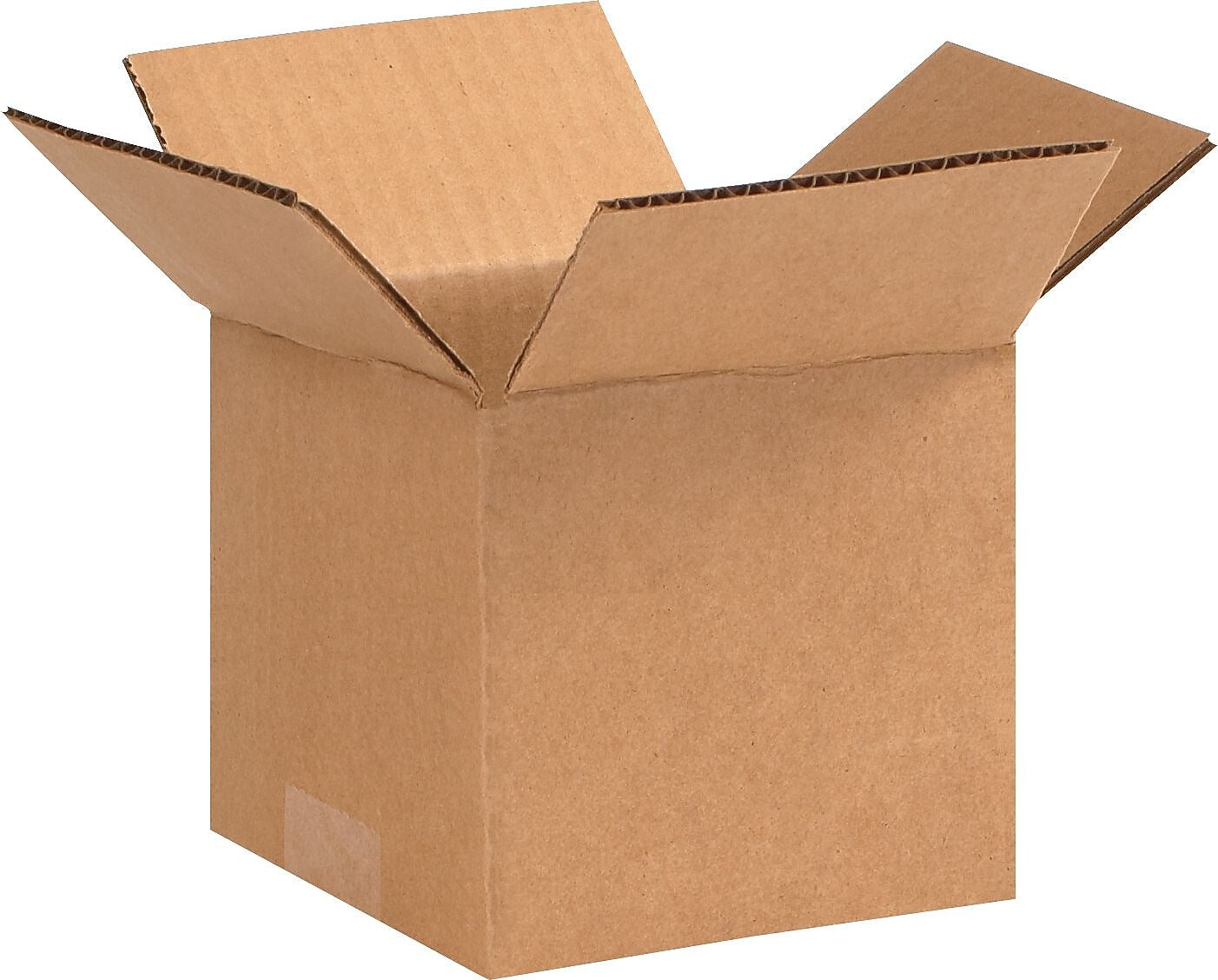 5" x 5" x 4" Shipping Boxes, 32 ECT, Brown, 25/Bundle (554)