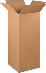 20" x 20" x 48" Shipping Boxes, 32 ECT, Brown, 10/Bundle (202048)