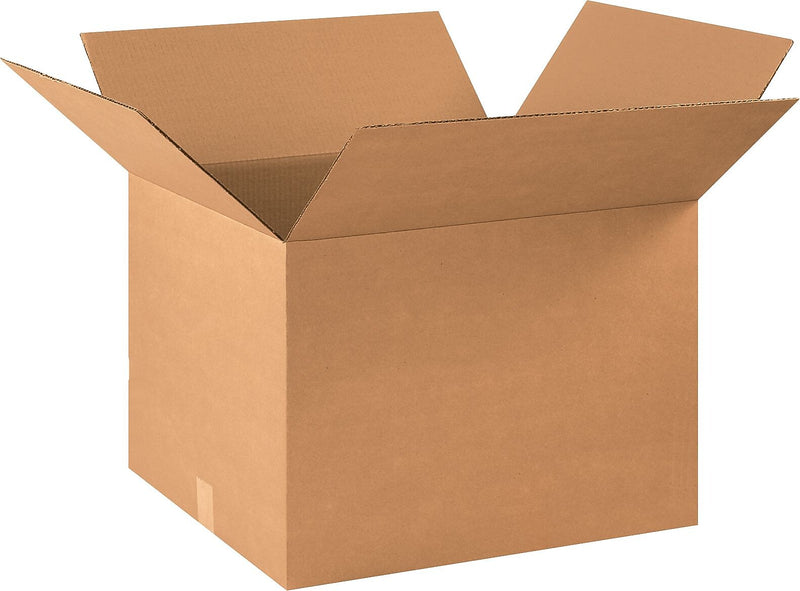 22" x 18" x 16" Shipping Boxes, 32 ECT, Brown, 15/Bundle (221816)