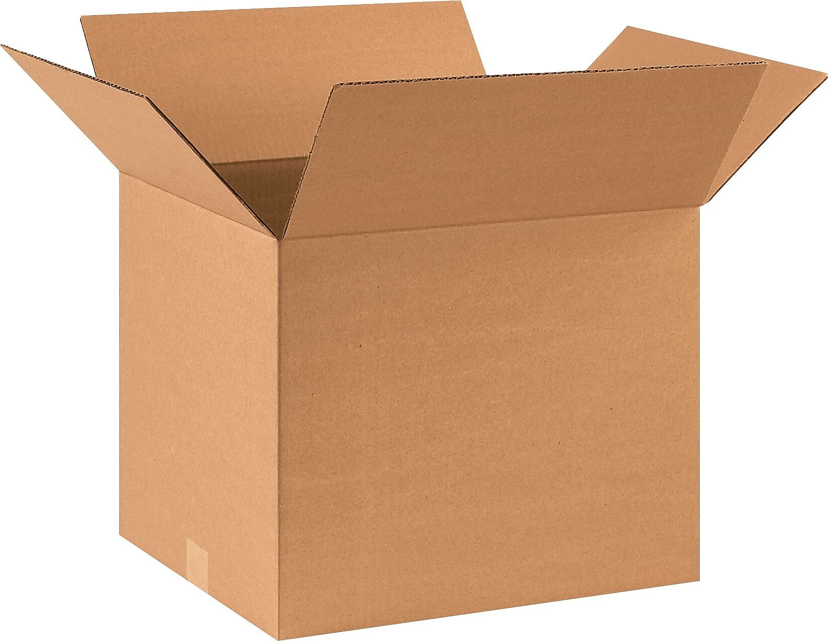 17" x 14" x 14" Shipping Boxes, 32 ECT, Brown, 25/Bundle (171414)