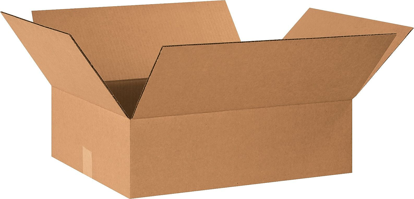 20" x 16" x 6" Shipping Boxes, 32 ECT, Brown, 25/Bundle (20166)