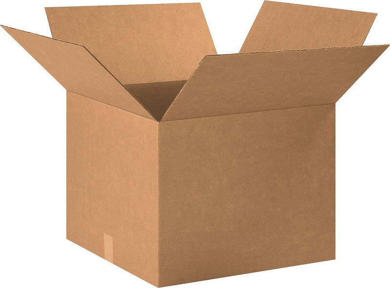 20" x 20" x 15" Shipping Boxes, 32 ECT, Brown, 20/Bundle (202015)