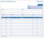 Adams 2-Part Carbonless Invoices, 8-1/2" x 7-7/16", 50 Sets/Book (NC2872-50)