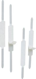 Officemate Self-Adhesive Prong Fastener, 1" Capacity, Silver, 100/Box (99857)
