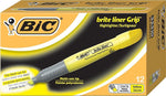BIC Brite Liner Tank Highlighters, Chisel Tip, Yellow, 144/Carton (BLMG11YELCA)