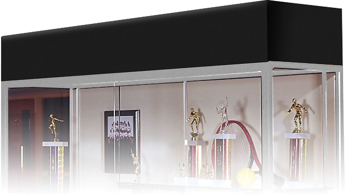 Waddell Spirit Series Cornice Light Fixture, Black, 60"
