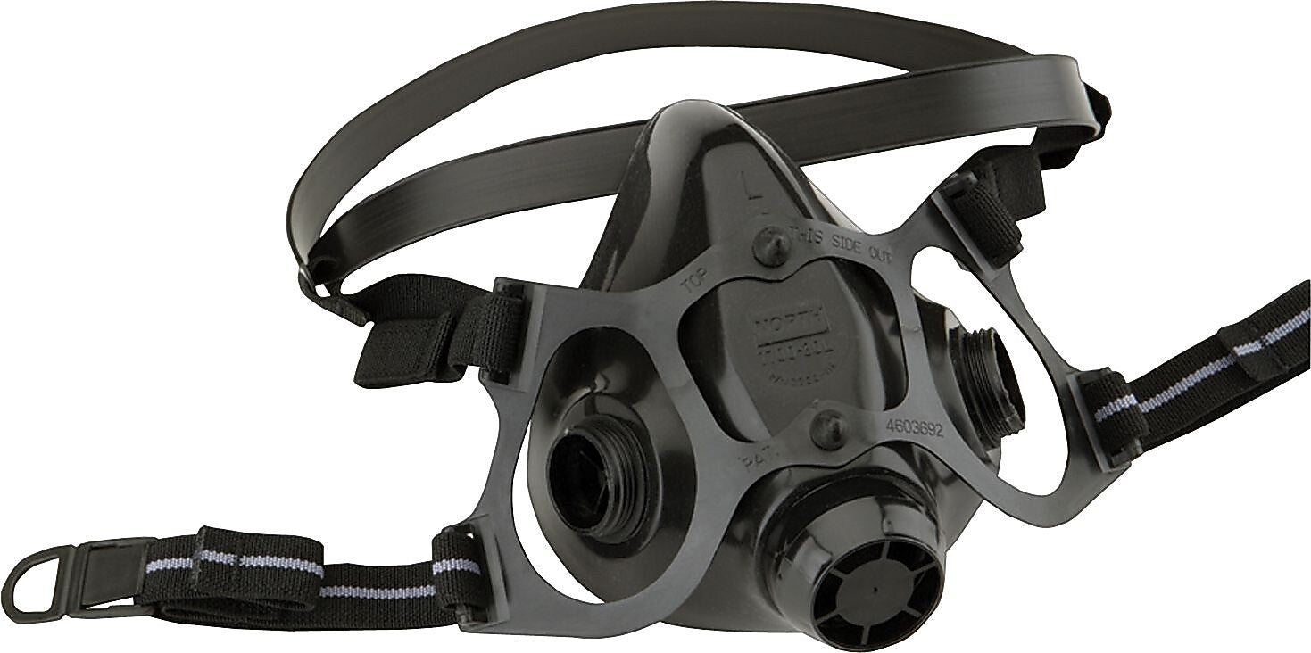 North® Safety Half Mask Respirator, Large, Silicone