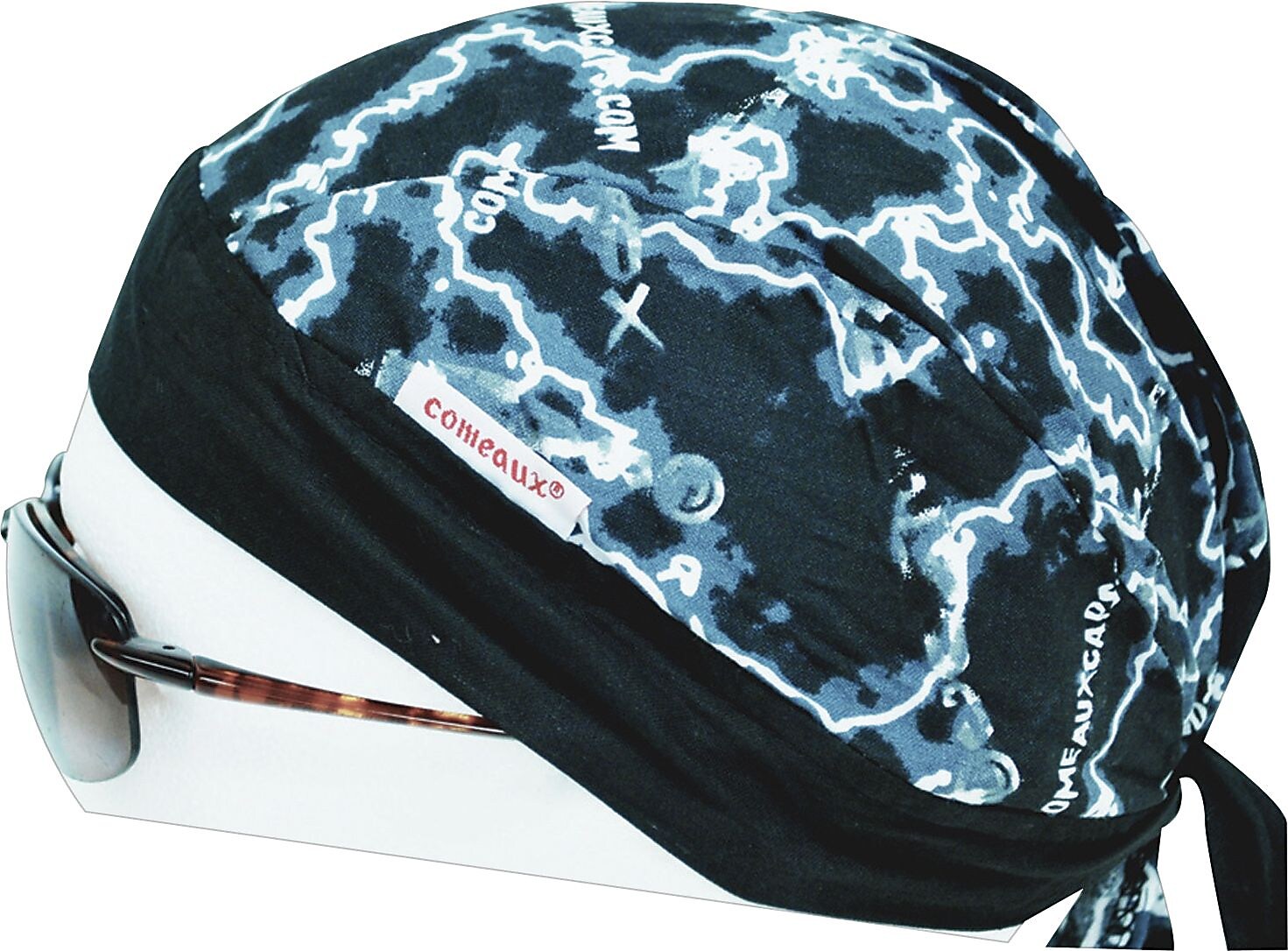Comeaux Cooling Bandana, Assorted Print, One Size (118-7000U)
