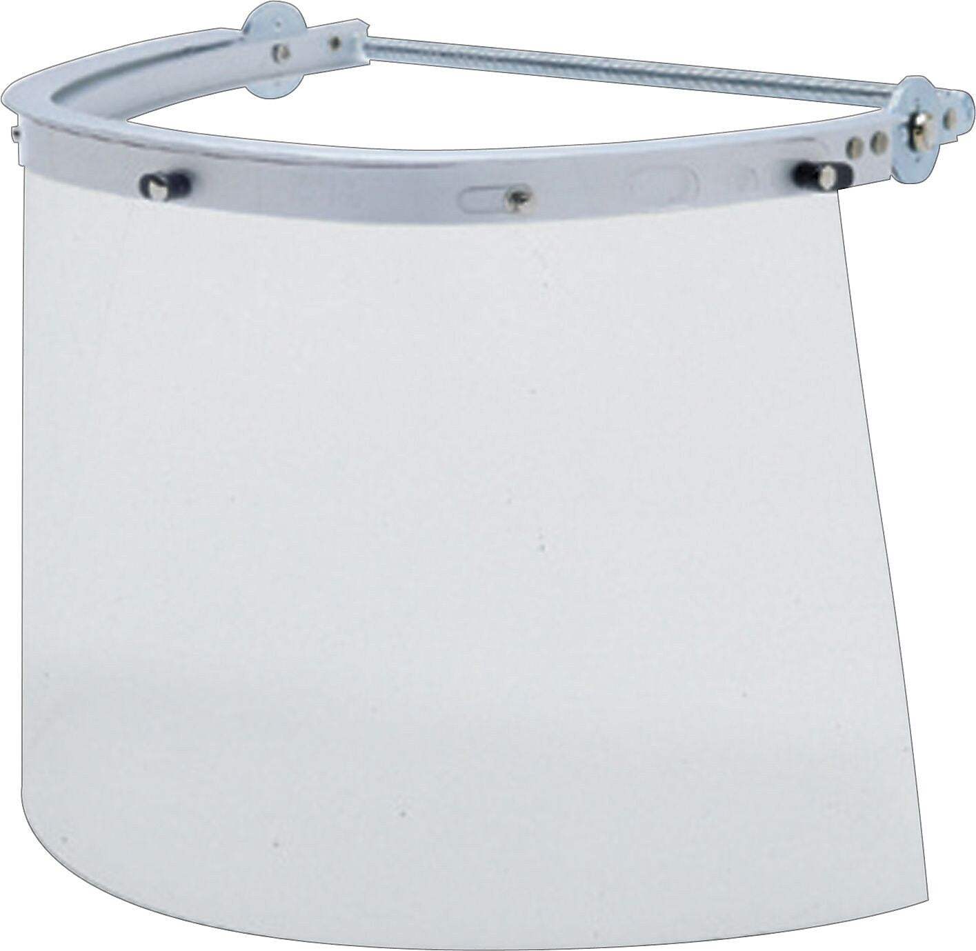 MCR Safety Face Shield Headgear, Silver (135-102)