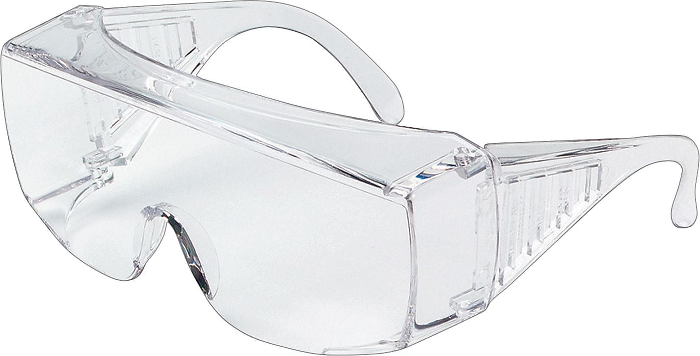 Crews Yukon Safety Glasses, Clear, Uncoated