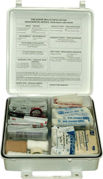 Pac-Kit weatherproof Plastic First Aid Kit, 165 pieces, #50
