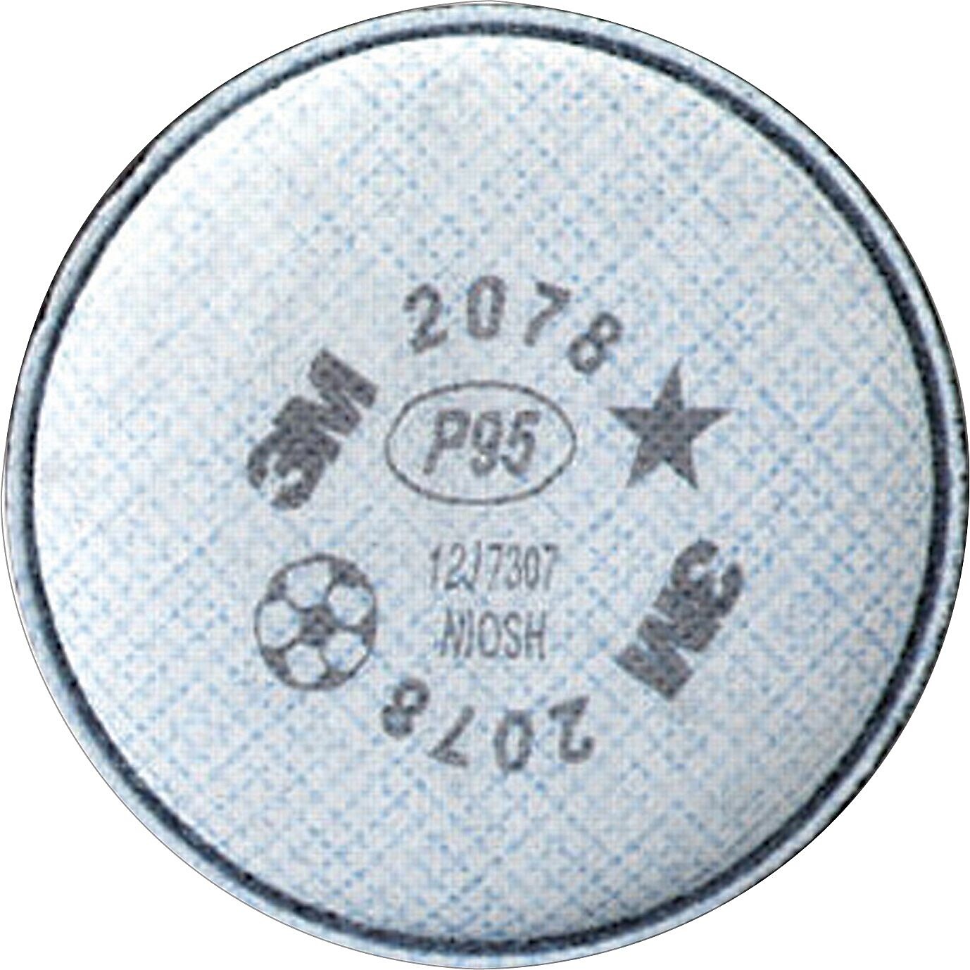 3M™ Particulate Filter, P95, Organic Vapors, Acid Gases, 2/PK (142-2078)