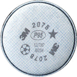 3M™ Particulate Filter, P95, Organic Vapors, Acid Gases, 2/PK (142-2078)