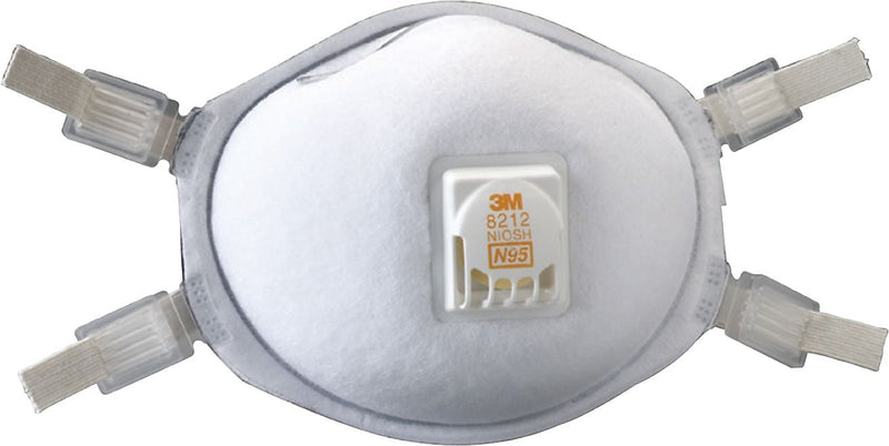 3M™ OH&ESD Half Facepiece Welding Respirator, N95, Non-Oil Particulates, Adjustable Strap, 10/BX (142-8212)