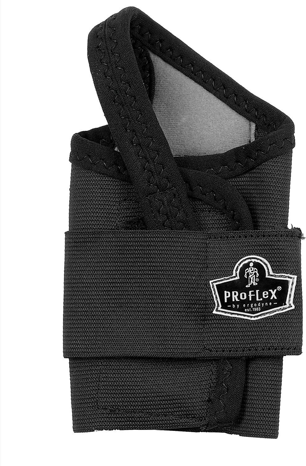 Ergodyne ProFlex® 4000 Single Strap Wrist Support, Right, Large, Black
