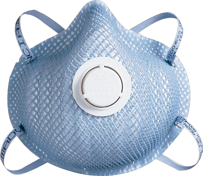 Moldex® Particulate Respirator, N95, Non-Oil Based Particulates, Medium/Large, 10/Box (507-2300N95)