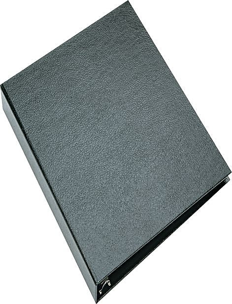 AbilityOne For The Blind SKILCRAFT Recyclable D-Ring Binder, Black, 220-Sheet Capacity, 1" Ring Dia (7510015799329)
